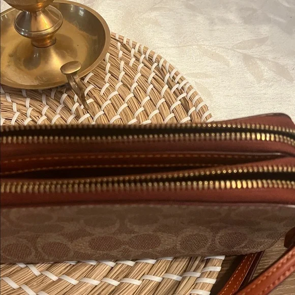 Coach Brown Leather Interior Bag